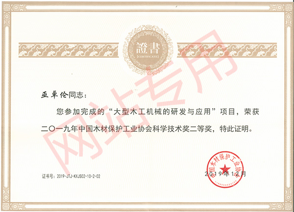 巫卓倫-科學(xué)技術(shù)二等獎(jiǎng)